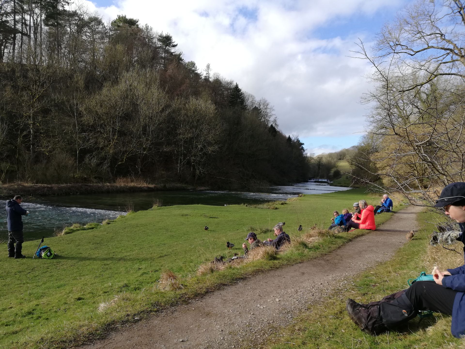 Lathkill Dale picnic